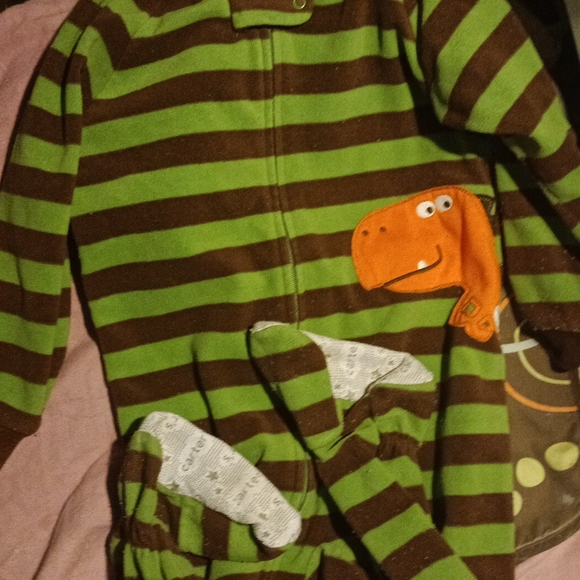 CARTER'S-EUC-Snug fit One piece, Zip-up, 2PAIRS-24MTHS - Picture 5 of 7